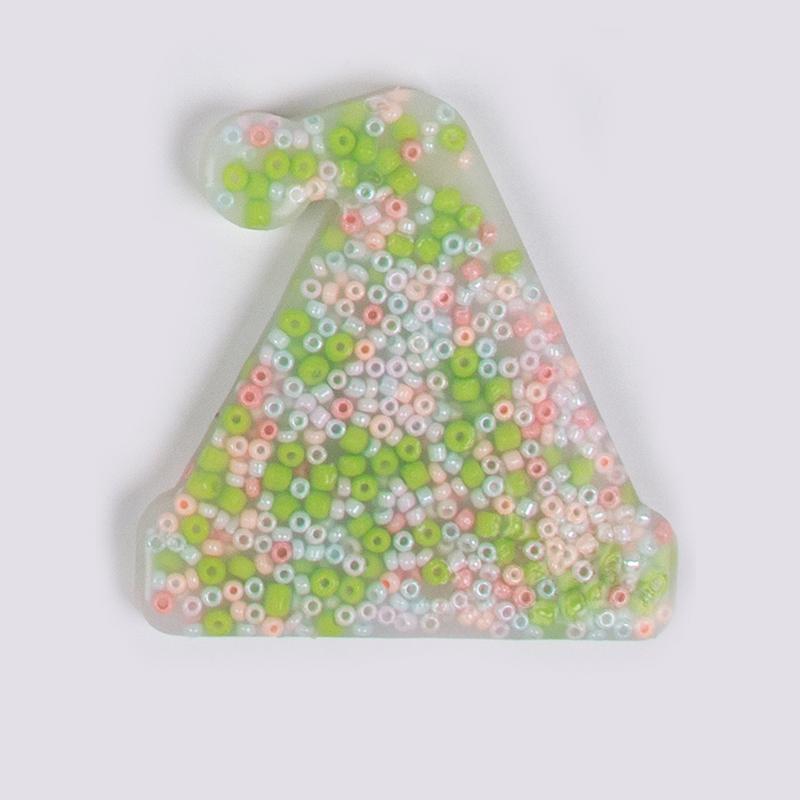 Xiaomi Skin Picking Fidget Toys Silicone Skin Picking Pocket Pads Round Heart Cat Pear Shape for Decompression ADHD OCD Color I450000