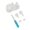 Aquarium Hose Clamp Transparent Split Type Plastic Water Pipe Fixing Clip for Fish  