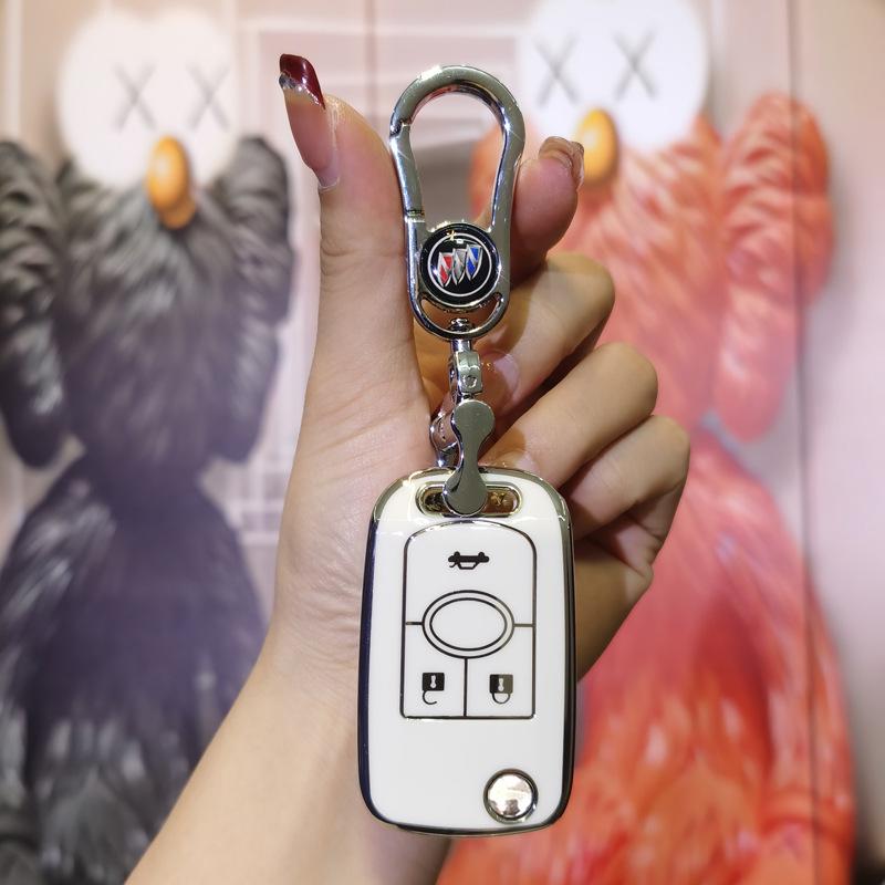 Buick Excelle Key Cover for 09/11/13/15 Models - Remote Key Bag with Buckle