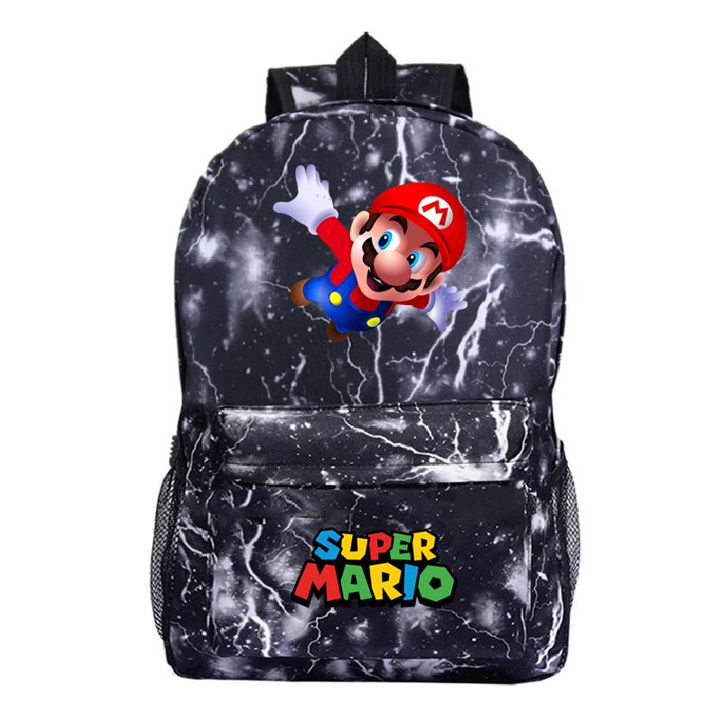 Peripheral Backpack Animation Cartoon Game Schoolbag Creative Pattern Heat Transfer Backpack