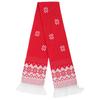 Floso Унисекс Зимний Шарф Рождественского Дизайна с Бахромой