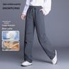 Women's Authentic Straight-Leg Parachute Down Snow Pants - Cold-Proof Winter Wear