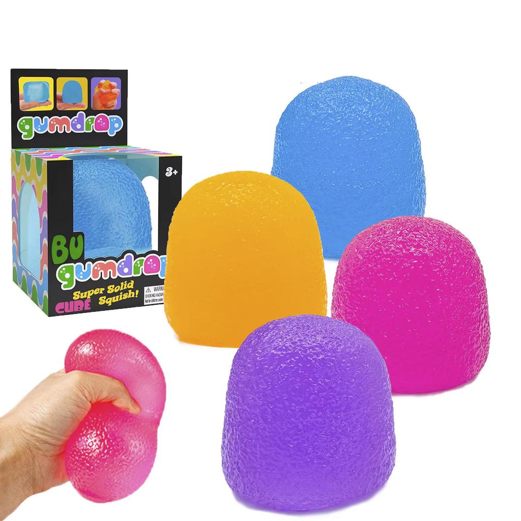 Mini Squishy Candy Balls Sensory Toys Stress & Anxiety Relief Tool Toys Soft,Durable Party Favors For Adult Kids Gifts