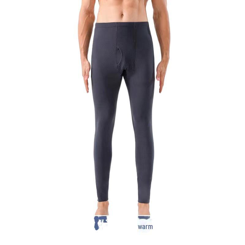 Мужские теплые брюки из немецкого бархата с высокой талией и самонагревающимся графеном для холодной погоды