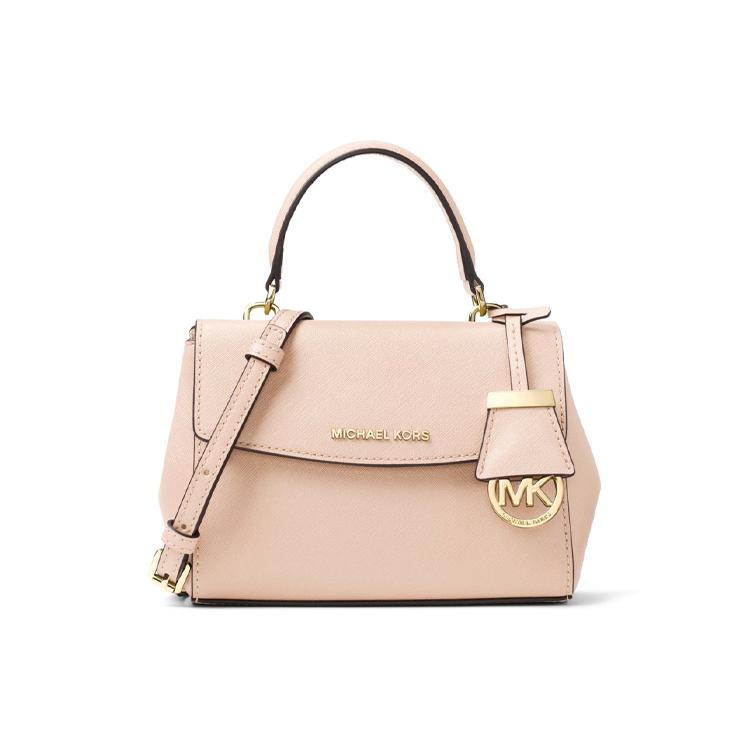 MICHAEL KORS MK Ava Leather Handbag, Crossbody Bag, Shoulder Bag Mini Women's Soft Pink 32F5GAVC1L-SOFT-PINK