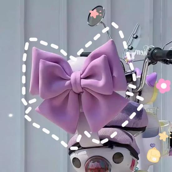 Yousheng 3D Бант Аксессуар для Шлема Мотоциклетное Украшение Бант с Клеем Милый Бант Украшение для Женских Девичьих Шлемов Электромобиля