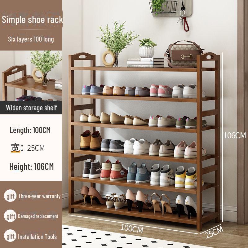 Nanzhu Multi-Layer Dustproof Shoe Rack: Economical Storage for Home, Dorm, or Corridor