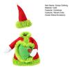 Christmas Goose Outfit Santa Claus Goose Costume Xmas Hat And Coat with Fuzzy Green Edge