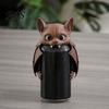 Outdoor Party Drink Accessories 3D Printed Bat Can Cover, Reusable Soda Protector Lid, Cute Animal Washable Protectors Dust Cap for Beverage Cans, Fun