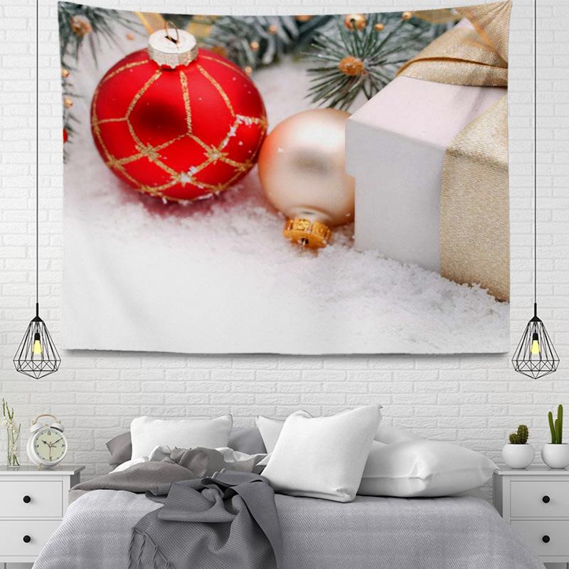 Серия подвесных тканевых гобеленов в рождественском стиле