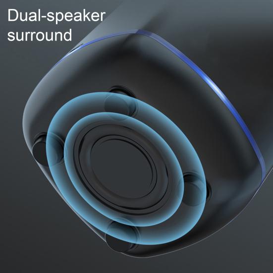 Mini Portable Speaker Music Player Clear Stereo Sound Low Latency