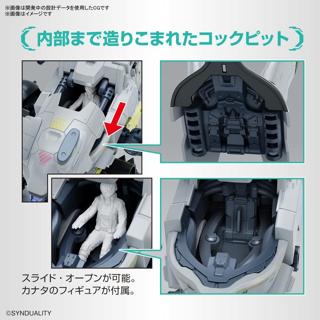 BANDAI SPIRITS HG SYNDUALITY Daisy Ogre Plastic Model Kit Pre-colored