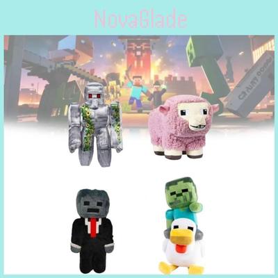 Плюшевая игрушка по лицензии Minecraft, коллекционная фигурка животного для детей и фанатов