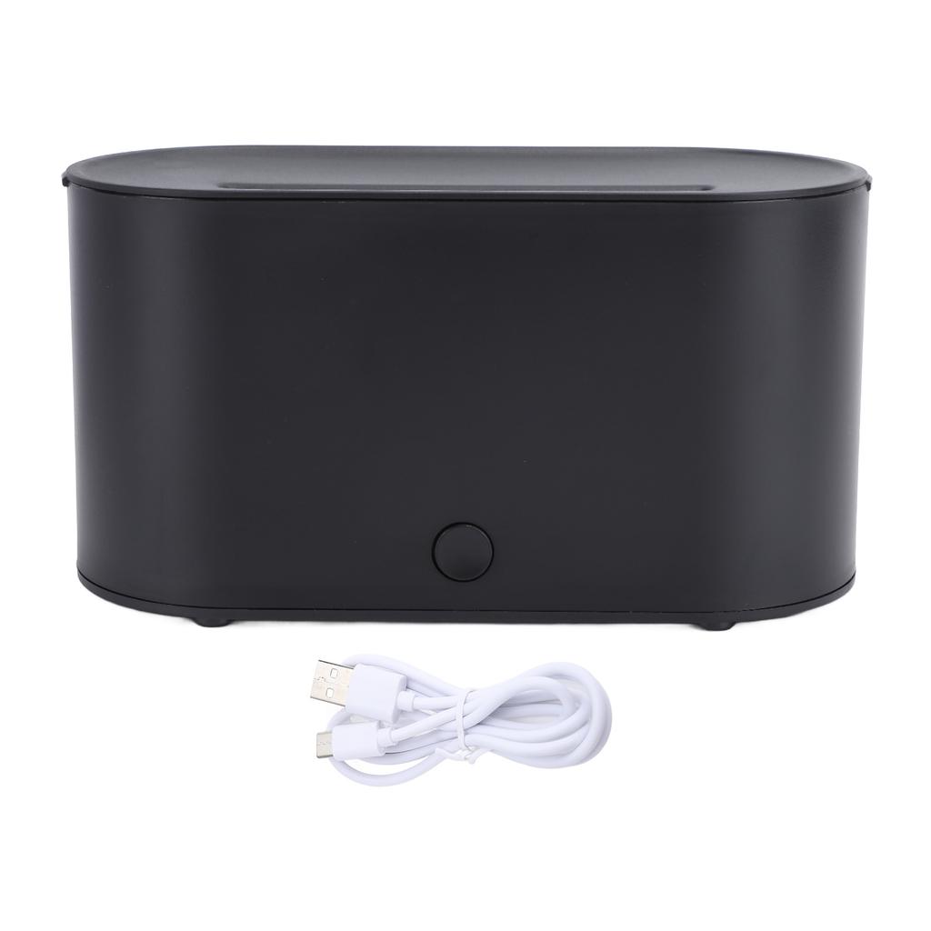 Красочный пламенный аромадиффузор-увлажнитель 7 цветов пламени Тихий диффузор для эфирных масел для