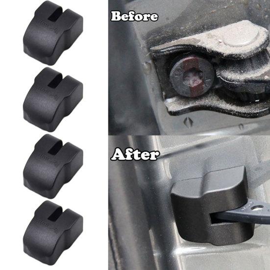 4Pcs Car Door Check Arm Cover Lock Stopper Hinge Cap for Ford Focus
