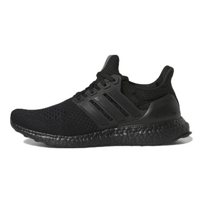 Женские кроссовки UltraBoost 1.0 Triple Black Core-Black Beam-Pink HQ4204
