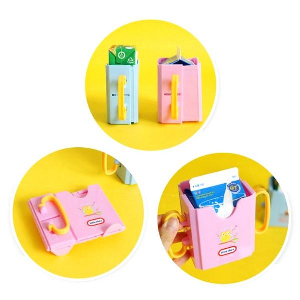 Чехол для молока Little Tikes, розовая сова + синий жираф, разные цвета, 1 комплект