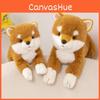 Realistic Fluffy And Plush Husky Dog Doll Highquality Stuffed Animal For Children
