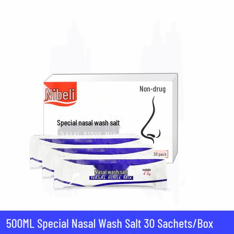 Nasal Irrigator Device: Adult & Child Saline Spray for Home Use