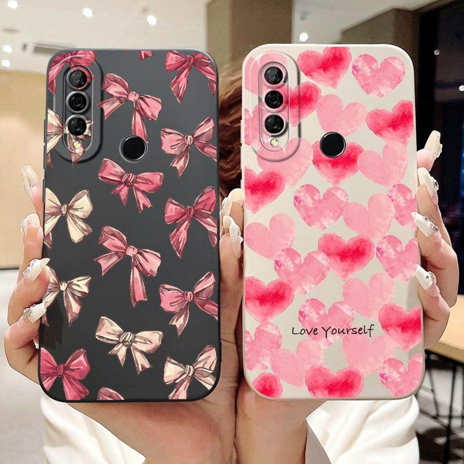 Beautiful Floral Painting Phone Case For Huawei Y6P 2020 / Y7P 2020 Soft Silicone Shockproof Cover For Huawei Y6p Y7p Bumpers
