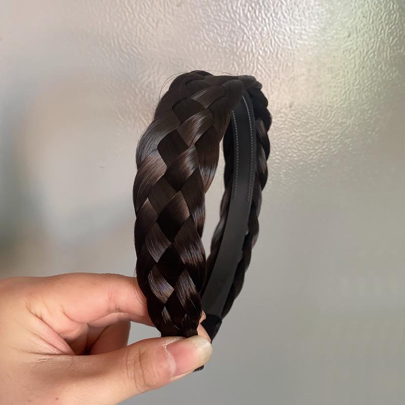 1 шт. ободки для волос с закрученными париками для женщин, широкие косички «рыбье кости», ободки для волос ручной работы, укладка волос, головные уборы, аксессуары, подарок