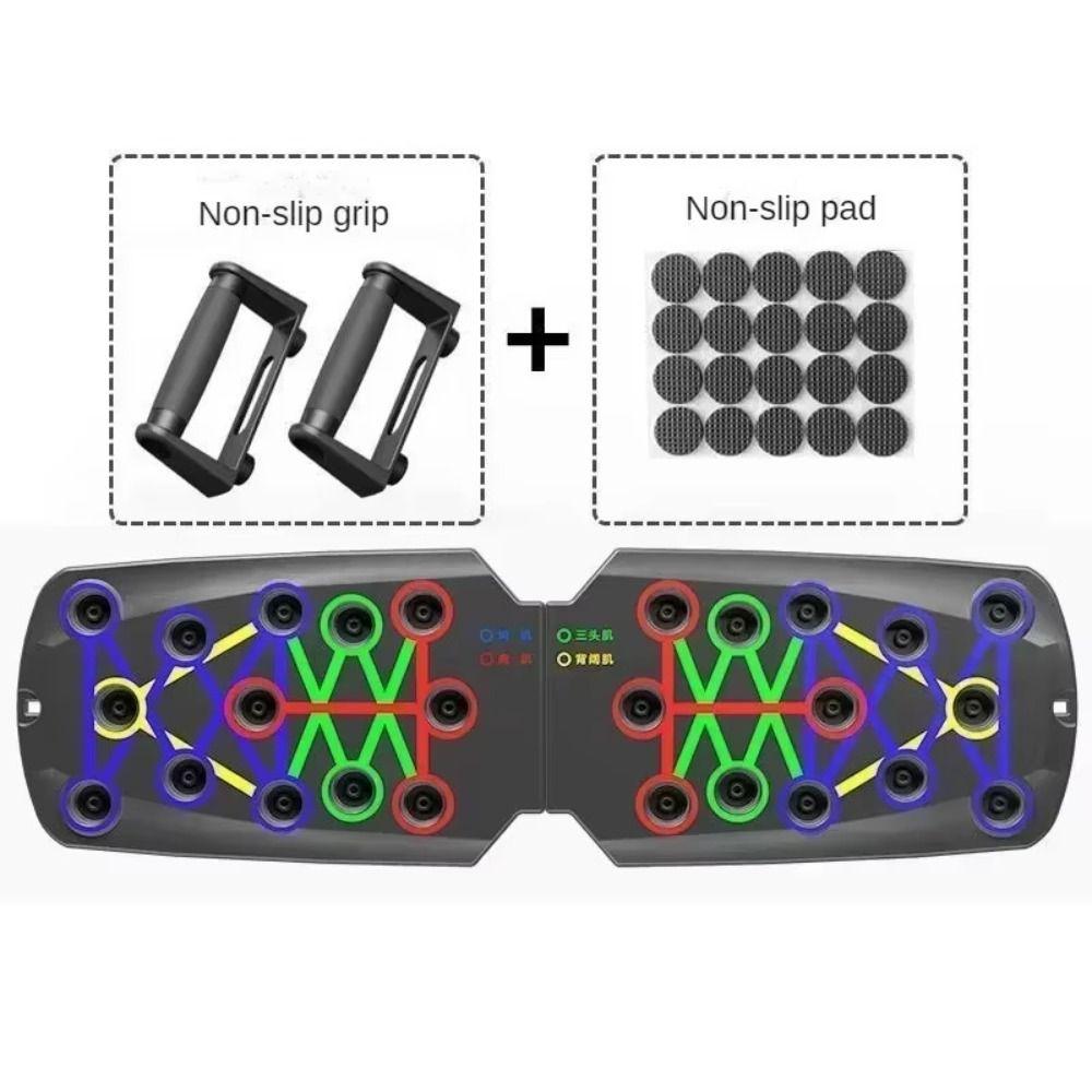 Foldable Home Exercise Equipment Multifunctional Push Up Bar Body Shaping Push-up Board Push-up