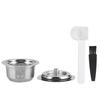 230ml Stainless Steel Reusable Coffee Capsule Cup Filter Kit Accessory Fit for Vertuo Plus