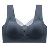 Seamless Silk Sports Bra: Anti-Sag, Fixed Cup, Wireless Design with Beautiful Back