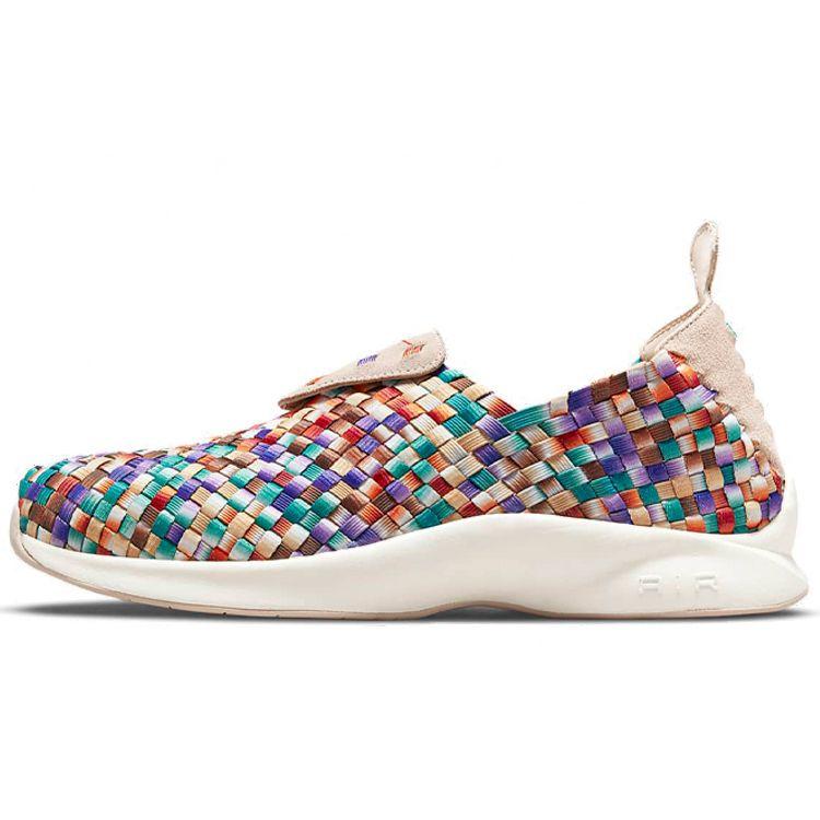 Nike Разноцветные мужские кроссовки Air Woven Fossil-Stone Indigo-Burst Bright-Spruce DM6396-292