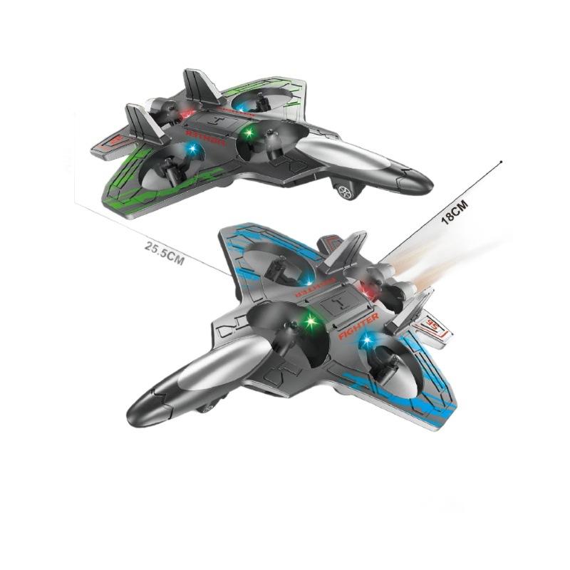 FX801 Remote-controlled glider, fixed-wing foam aircraft, build-it-yourself children’s toy, for outdoor use, 2.4GHz remote control