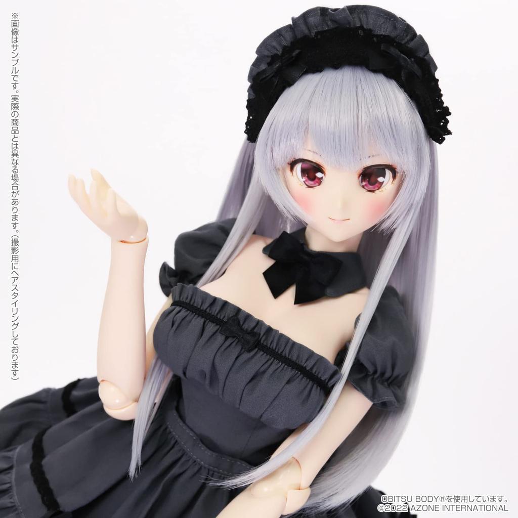 Azone International Iris Collect Layla Welcome To Mofumofu Full Moon Wolf Maid Scale Soft Vinyl Head Figure Collector Scale Doll Cafe Ver. 1/3