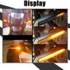 4PCS LED Motorcycle Turn Signals Light 12V SMD Tail Flasher Flowing Water Blinker IP68 Bendable Motorcycle Flashing Lights