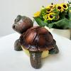 Статуя черепахи садовая мини-фигурка водонепроницаемая устойчивая к ультрафиолетовому излучению мини-размер очаровательная в форме черепахи