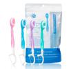 26Pcs Oral Care Mini Travel Toothbrushes 5 In 1 Toothbrush with Freshening Bead  on-The-Go