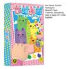 35Pcs/Set Kids Squeegee Art Craft Kit Rainbow Scratch Paper Art Kit Educational DIY Children Dot Scratch Painting Toy Toddlers Boys Girls Party
