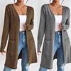 2025 European & American Women's Hot-Selling Fashion: Versatile Casual Knitted Cardigan