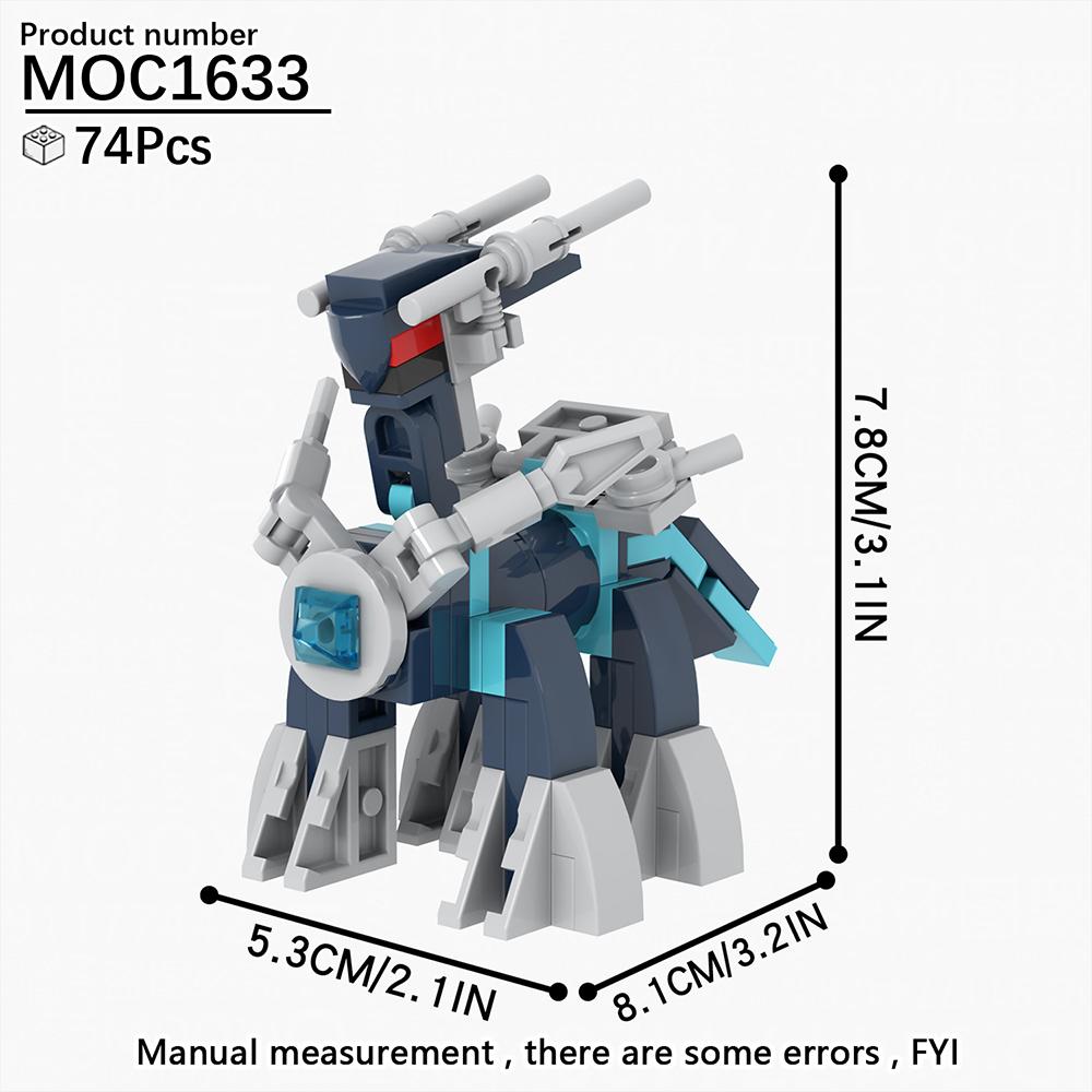 MOOXI MOC Пепельный Монстр Милые Аниме Игры Совместимые Фигурки Строительные Блоки Взрослые Игрушки Для Детей Друзей Подарок Кирпичики Дешевые DIY