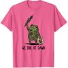 We Ink At Dawn Funny Frog Meme Tattoo Artist Body Art T-Shirt
