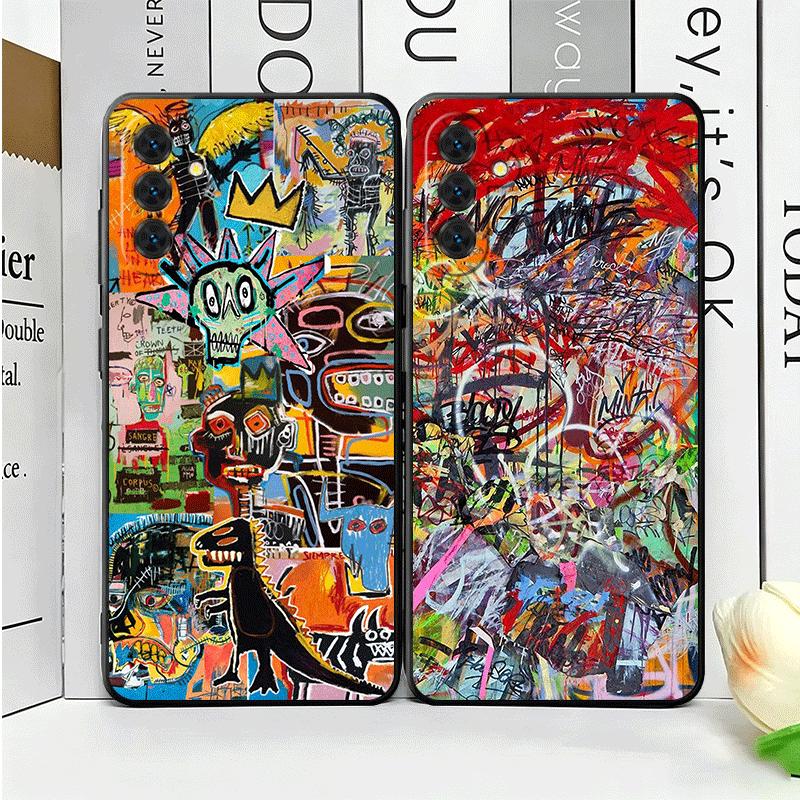 Graffiti Fashion Art Soft Phone Case for Samsung A17 A37 A57 A16 A26 A36 A56 A15 A25 A35 A55 A14 A24 A34 A54 A13 A23 A33 A53 A52