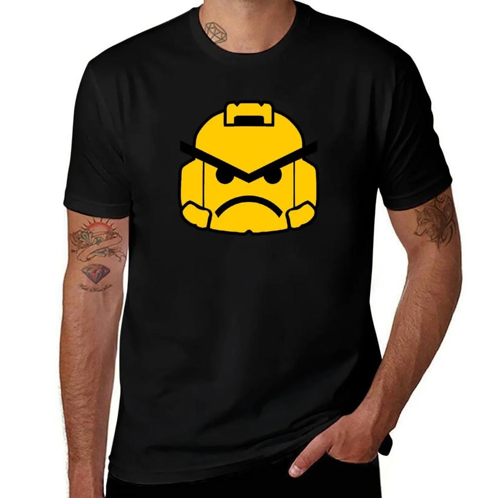ANGRY MARINE T-Shirt graphic t shirt vintage quick-drying blanks mens white t shirts