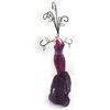 [J8342] - Purple 'Belle Epoque' Necklace Holder