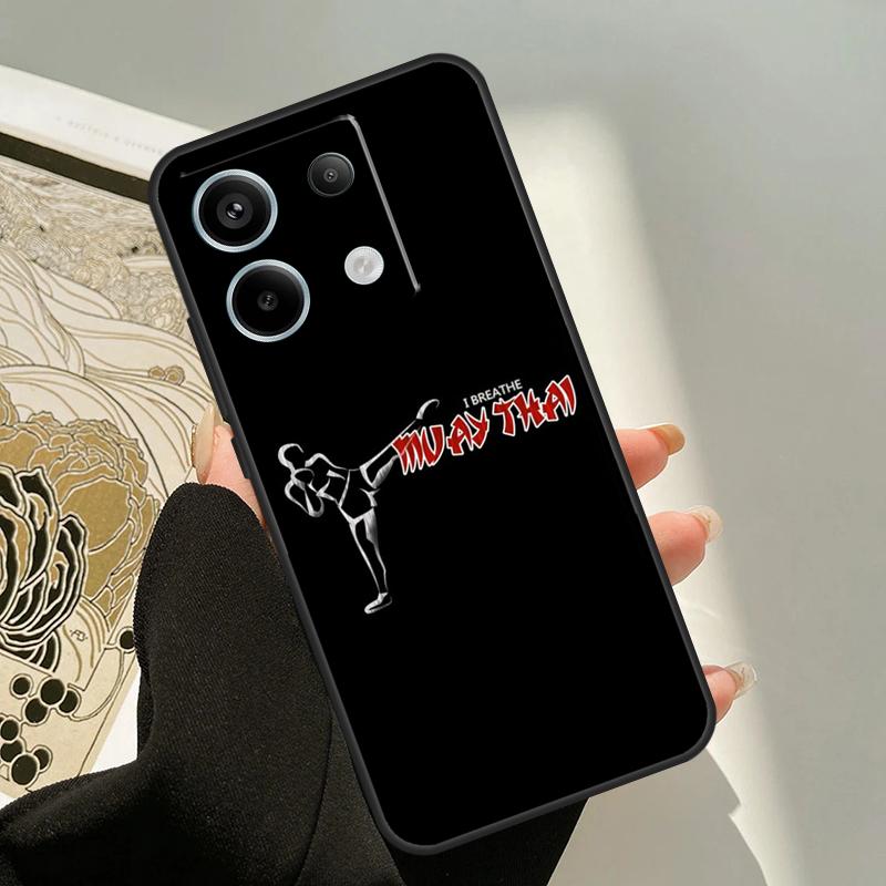 Muay Thai Tahiland Martial Art Case For Xiaomi Redmi Note 13 14 Pro 12 11 9 10 9S 10S 11S 12S Redmi 13C 10C 12C 14C Cover