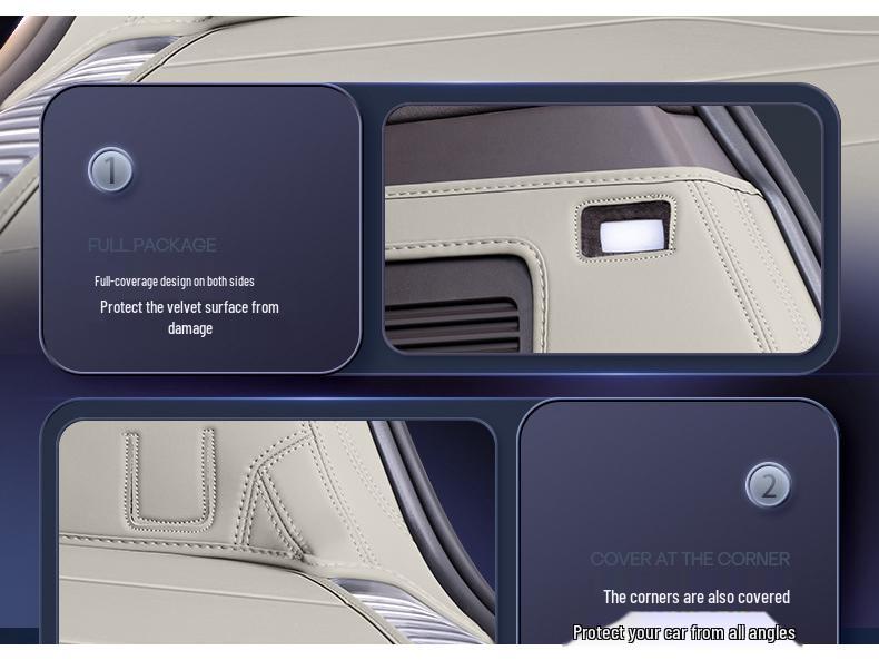 Full Coverage Trunk Mat for 2025 BYD Denza N8L - Interior Car Accessory