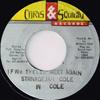 7-дюймовая пластинка STRANGER COLE If We Should Meet Again NONE Chris Squidly 1994 Ямайка Регги Ска Даб Б/у