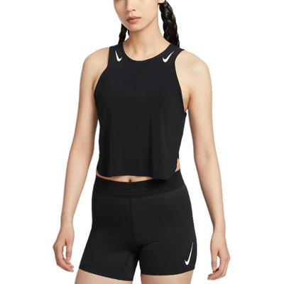 Dri-Fit Aeroswift быстросохнущий короткий топ для бега женские топы FN2714-010