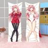 Аниме DARLING in the FRANXX Zero Two Dakimakura Наволочка Подушка Чехол Обнимающая Подушка Чехол Игровая Подушка Otaku Чехол