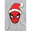Spider-Man Childrens/Kids Santa Hat Heather Hoodie