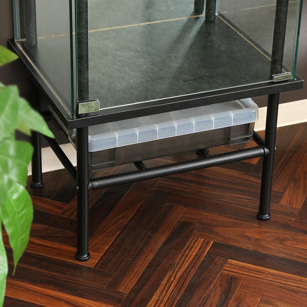 Коллекционный кейс Legras Кейс для фигурок 2 яруса Ширина x Глубина x Высота Черное закаленное стекло Зеркальная задняя стенка Сборка Подставка для товара 99498 48.6 38.2 88.8см