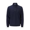 Navigare Men's Simple Solid Half-Zip Sweatshirt