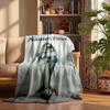 fishing Custom Flannel Blankets Soft Warm Cozy Throws for Home Decor Holiday Gifts